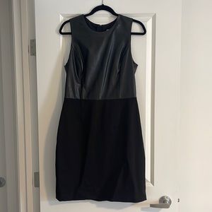 Banana Republic Leather Dress